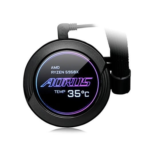 DISIPADOR REF LIQUIDA GIGABYTE AORUS WF X 240 ARGB - Imagen 3