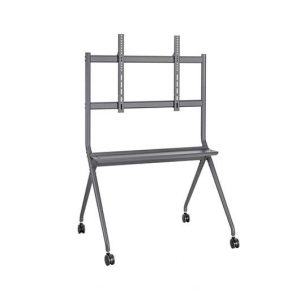 SOPORTE DE SUELO CON RUEDAS TV/MON AISENS 50-86