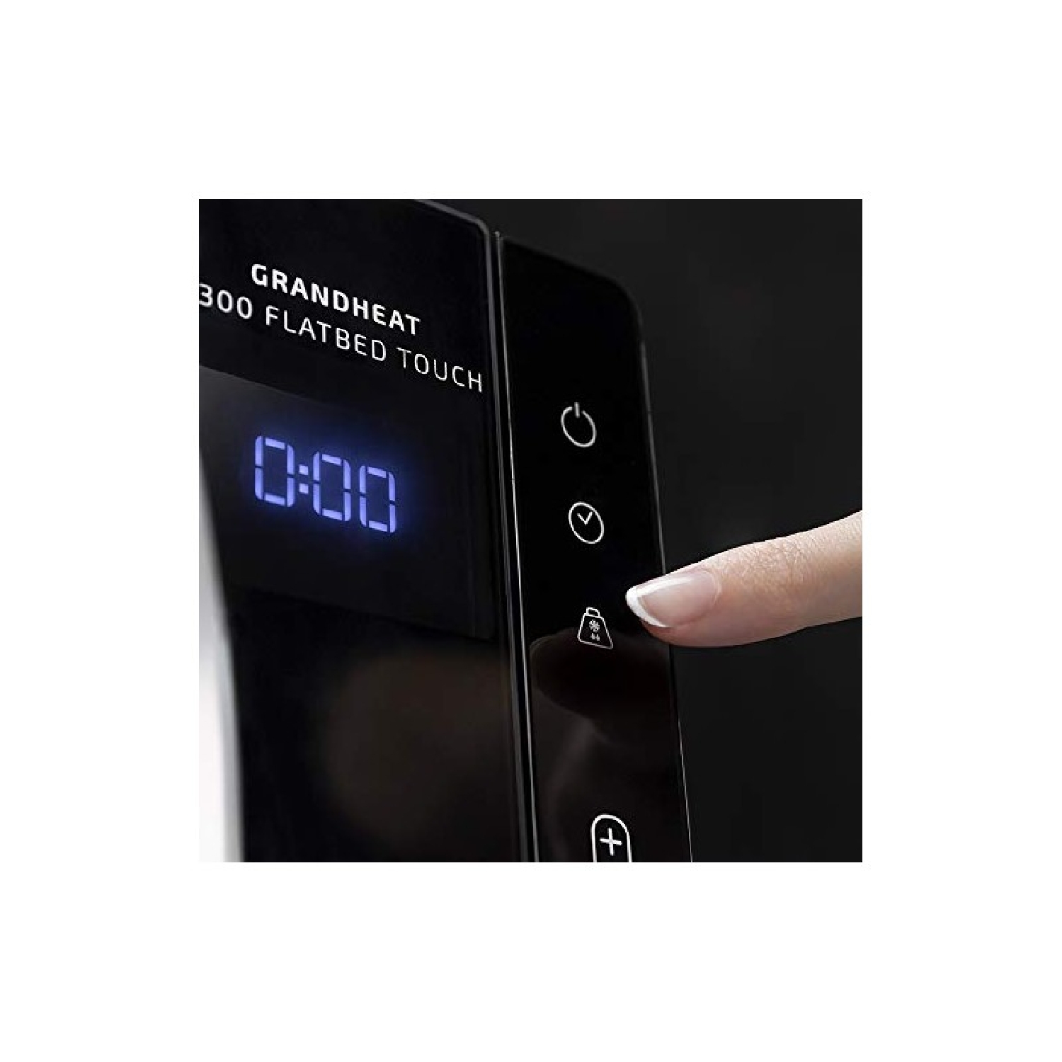 Microondas Sin Plato Grandheat 2300 Flatbed Touch Black - Imagen 4