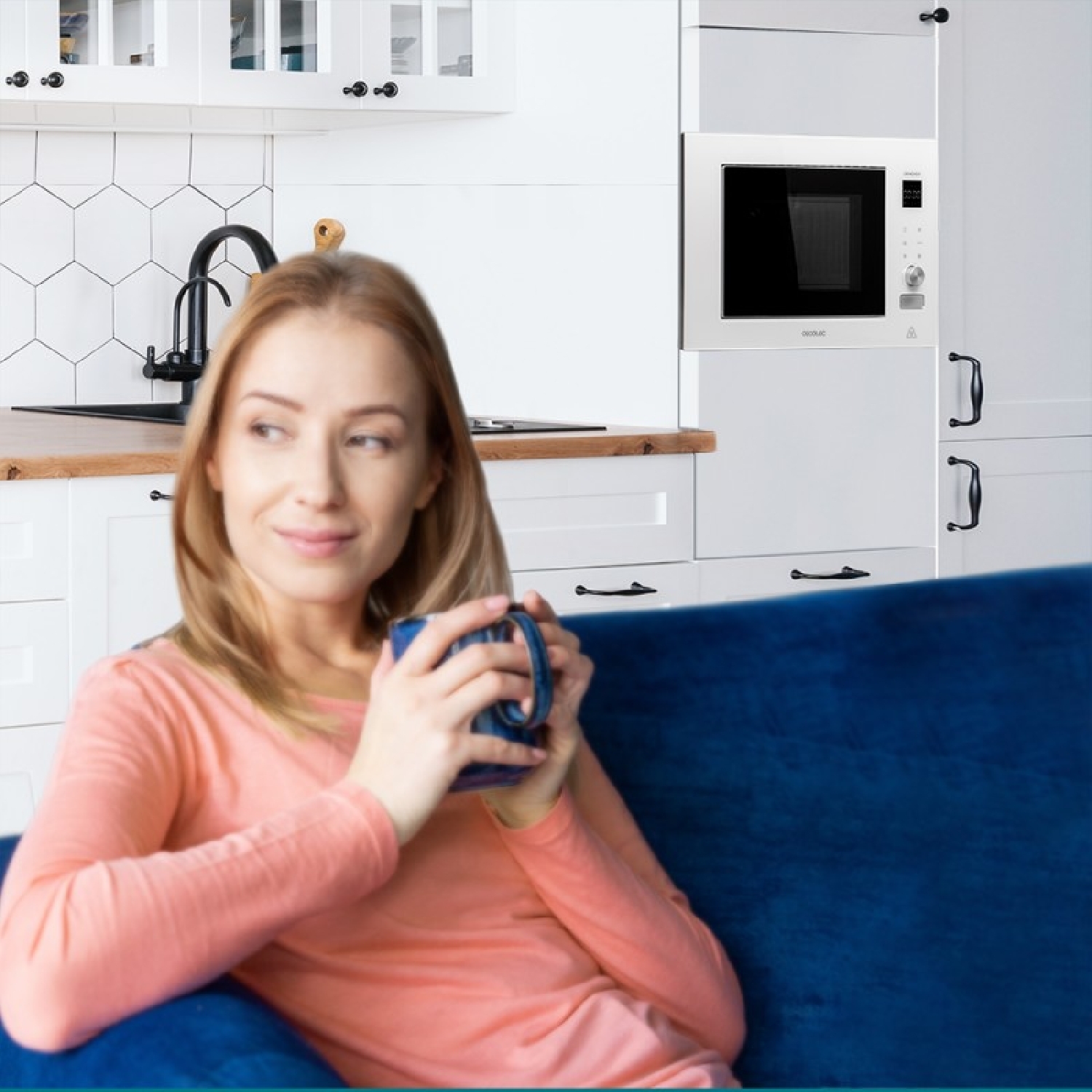 Microondas Encastrable Grandheat 2090 Built-In Touch White - Imagen 5