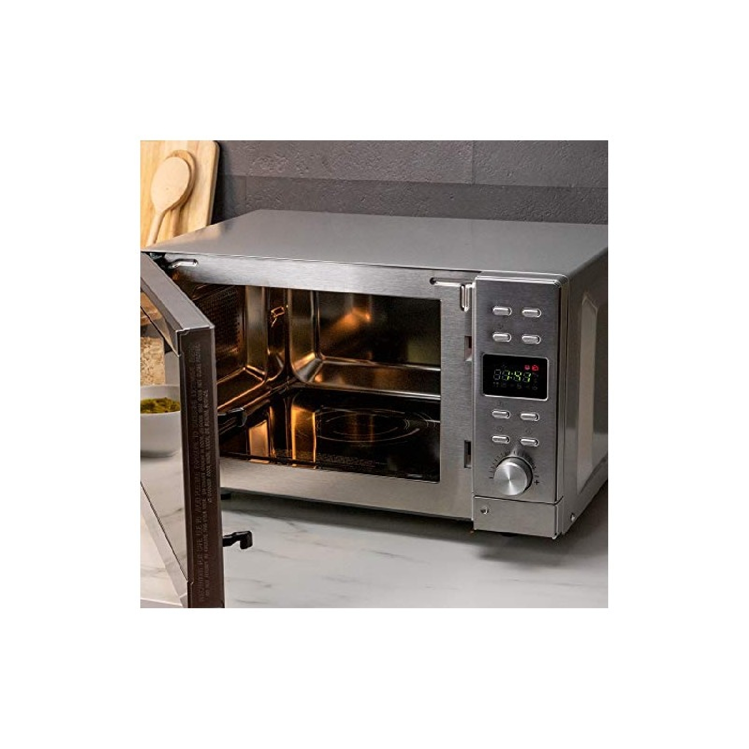 Microondas Sin Plato Grandheat 2010 Flatbed Steel - Imagen 3