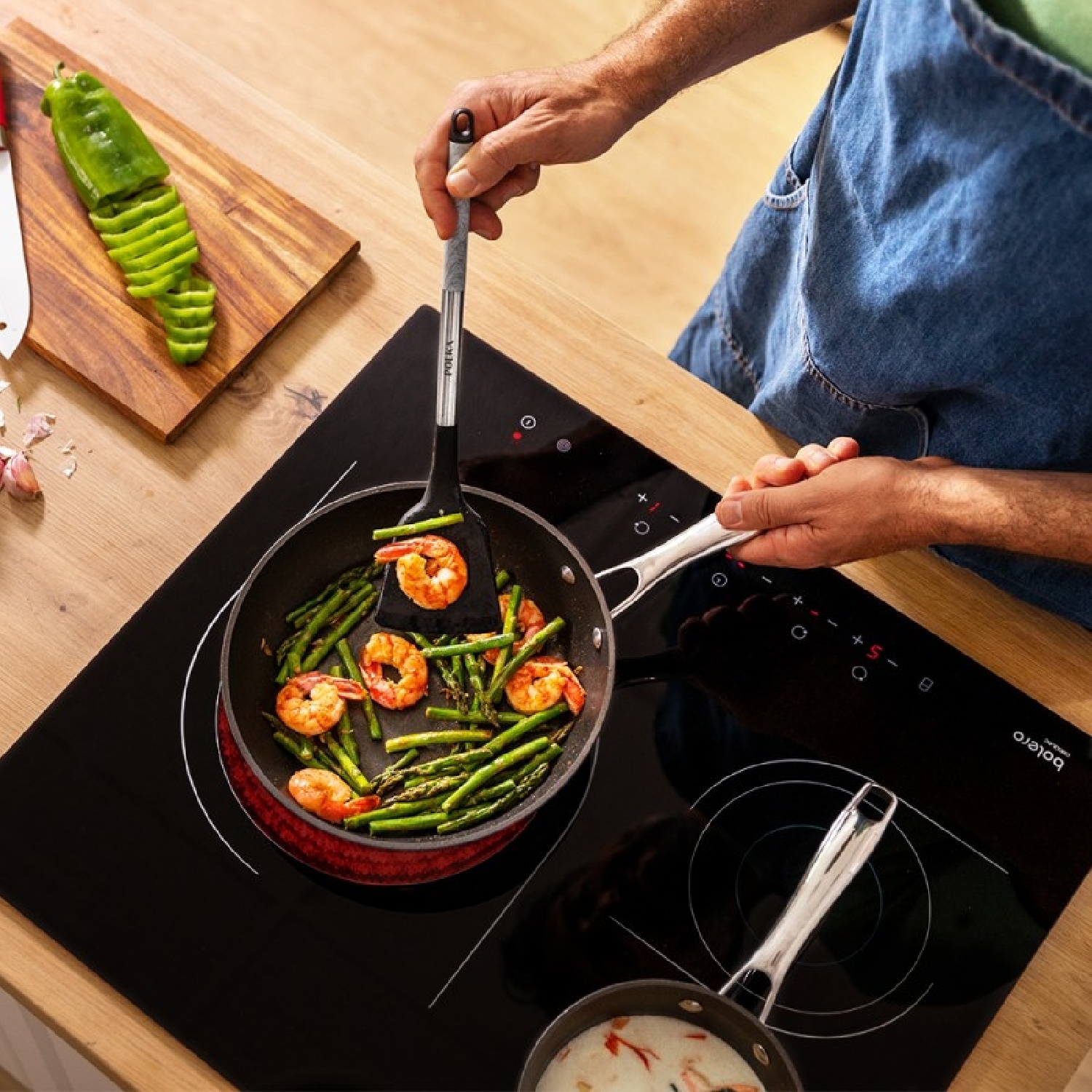 Set de Sartenes Polka Fantasy 20-24-28 Bucket Set Silver - Imagen 5