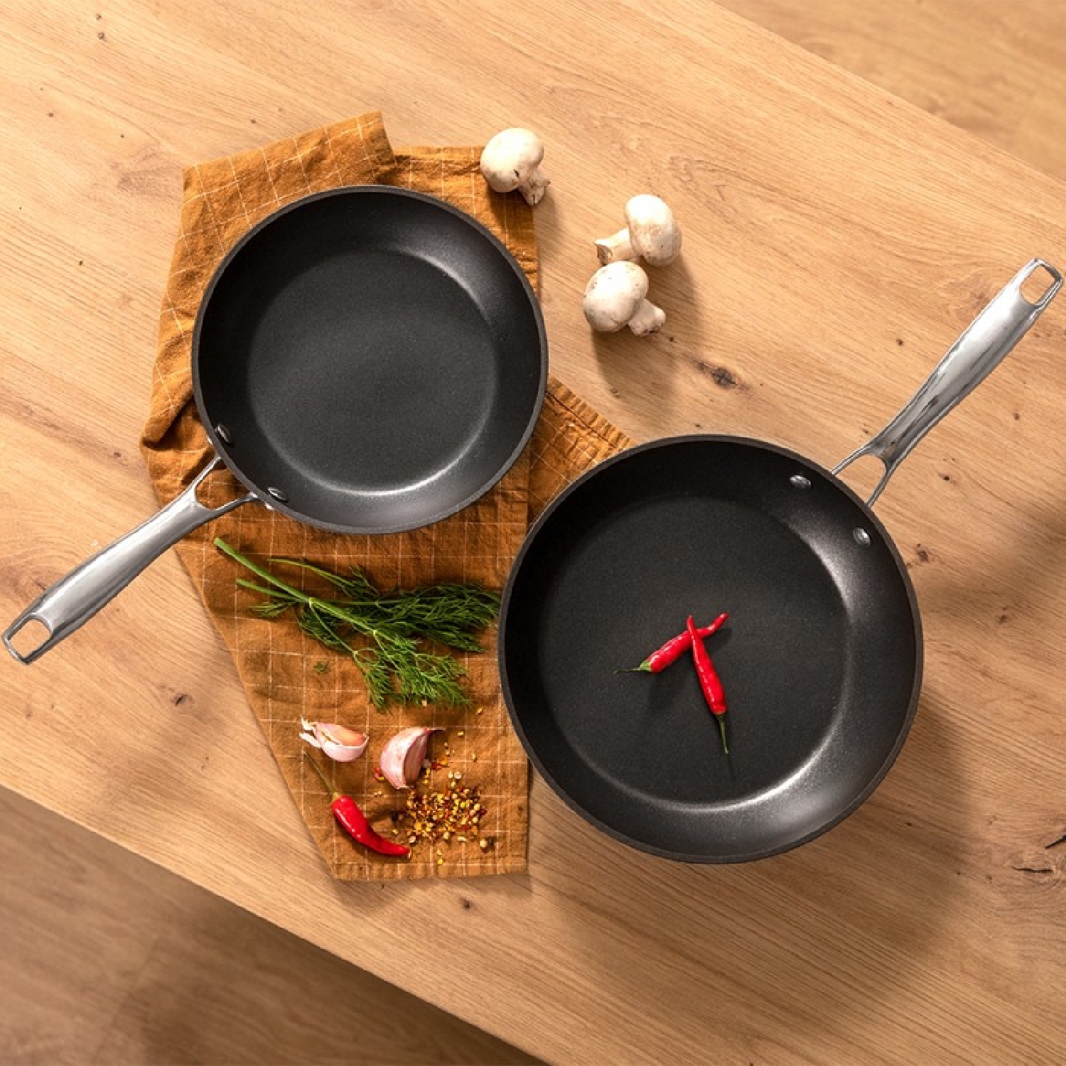 Set de Sartenes Polka Fantasy 20-24 Bucket Set Silver - Imagen 2