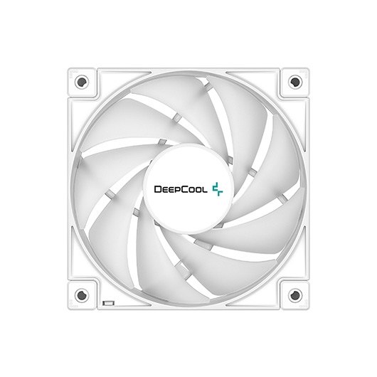VENTILADOR 120X120 DEEPCOOL FC120 ARGB PACK 3UDS WHITE - Imagen 3