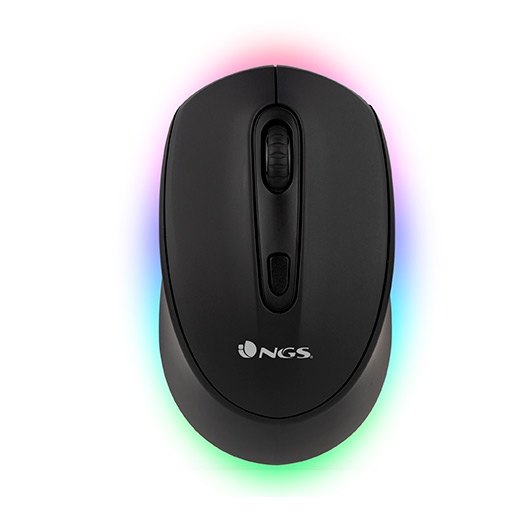 RATON OPTICO WIRELESS NGS SMOG-RB NEGRO
