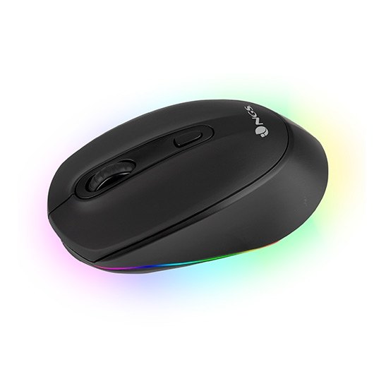 RATON OPTICO WIRELESS NGS SMOG-RB NEGRO - Imagen 2