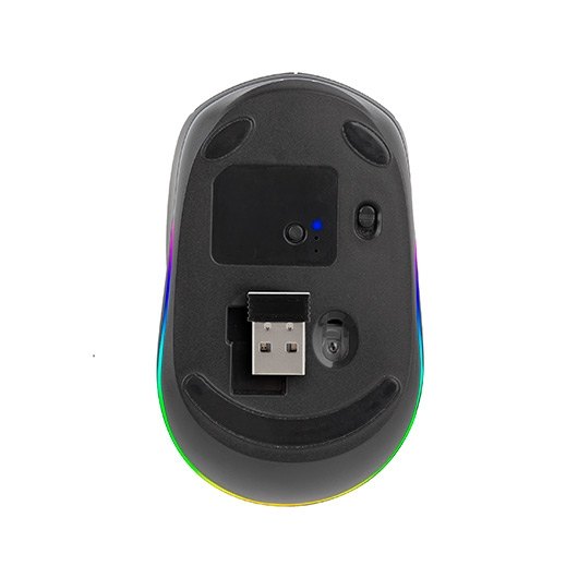 RATON OPTICO WIRELESS NGS SMOG-RB NEGRO - Imagen 3