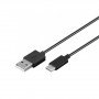 CABLE USB(A) 2.0 A USB(C) 2.0 GOOBAY 1M NEGRO