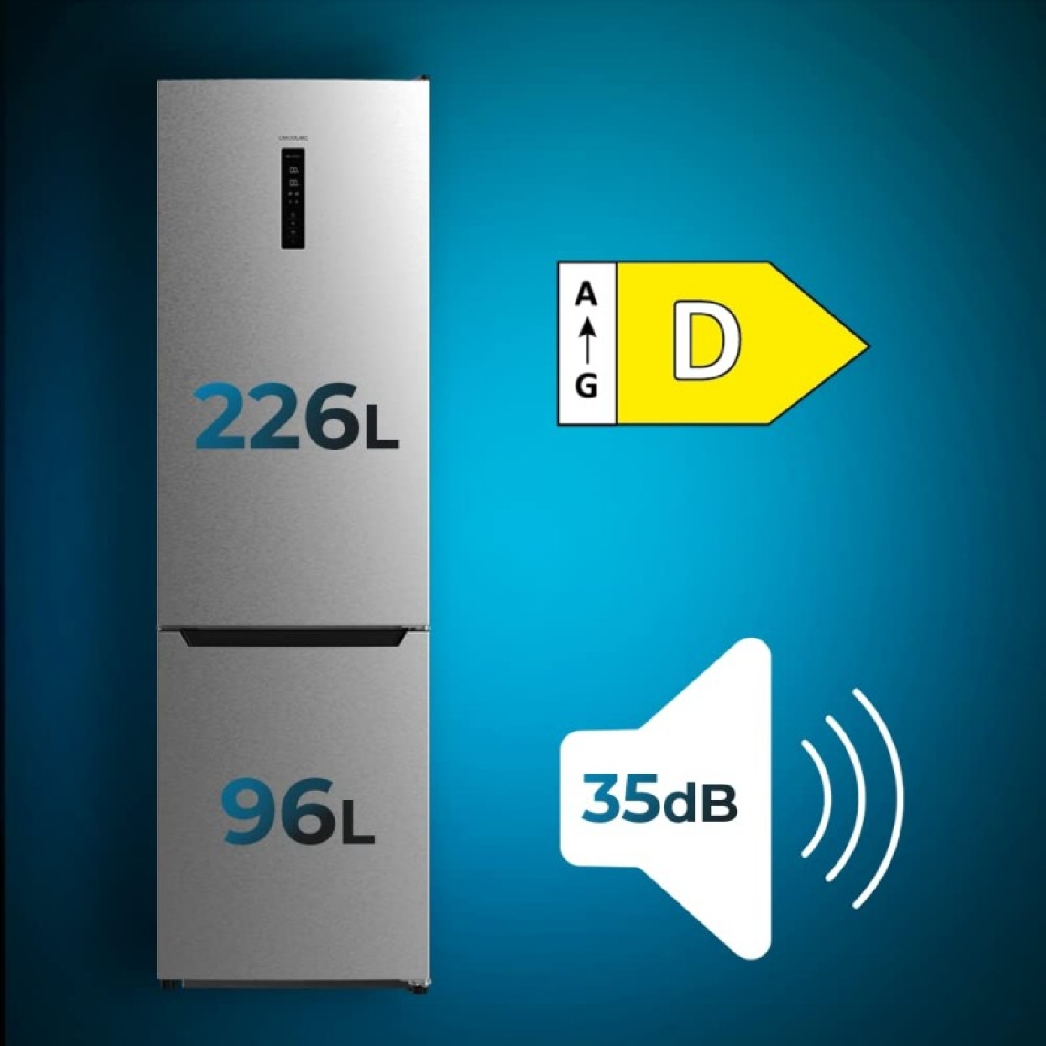 Bolero CoolMarket Combi 322 Inox D - Imagen 5