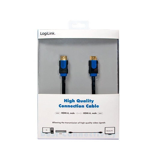 CABLE HDMI-M A HDMI-M 5M LOGILINK RETAIL Art.No. LogiLink® - Imagen 2