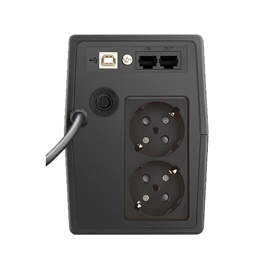 SAI/UPS 600VA PHASAK INTERACTIVO AVR 2XSCHUKO PH 9464 - Imagen 2