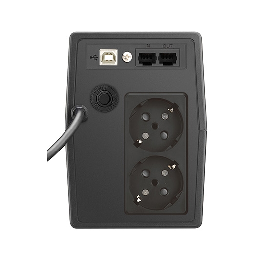 SAI/UPS 650VA PHASAK INTERACTIVO AVR 2XSCHUKO PH 9465 - Imagen 3