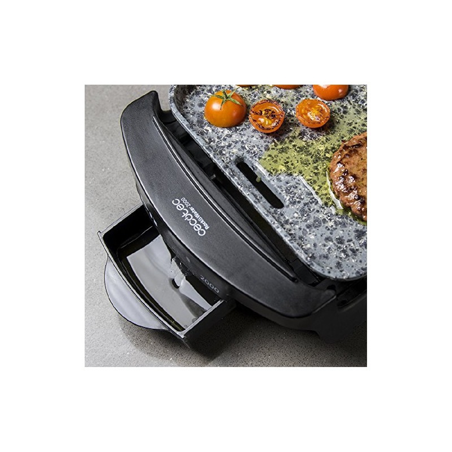 Plancha Eléctrica Rock And Water 2000 - Imagen 4