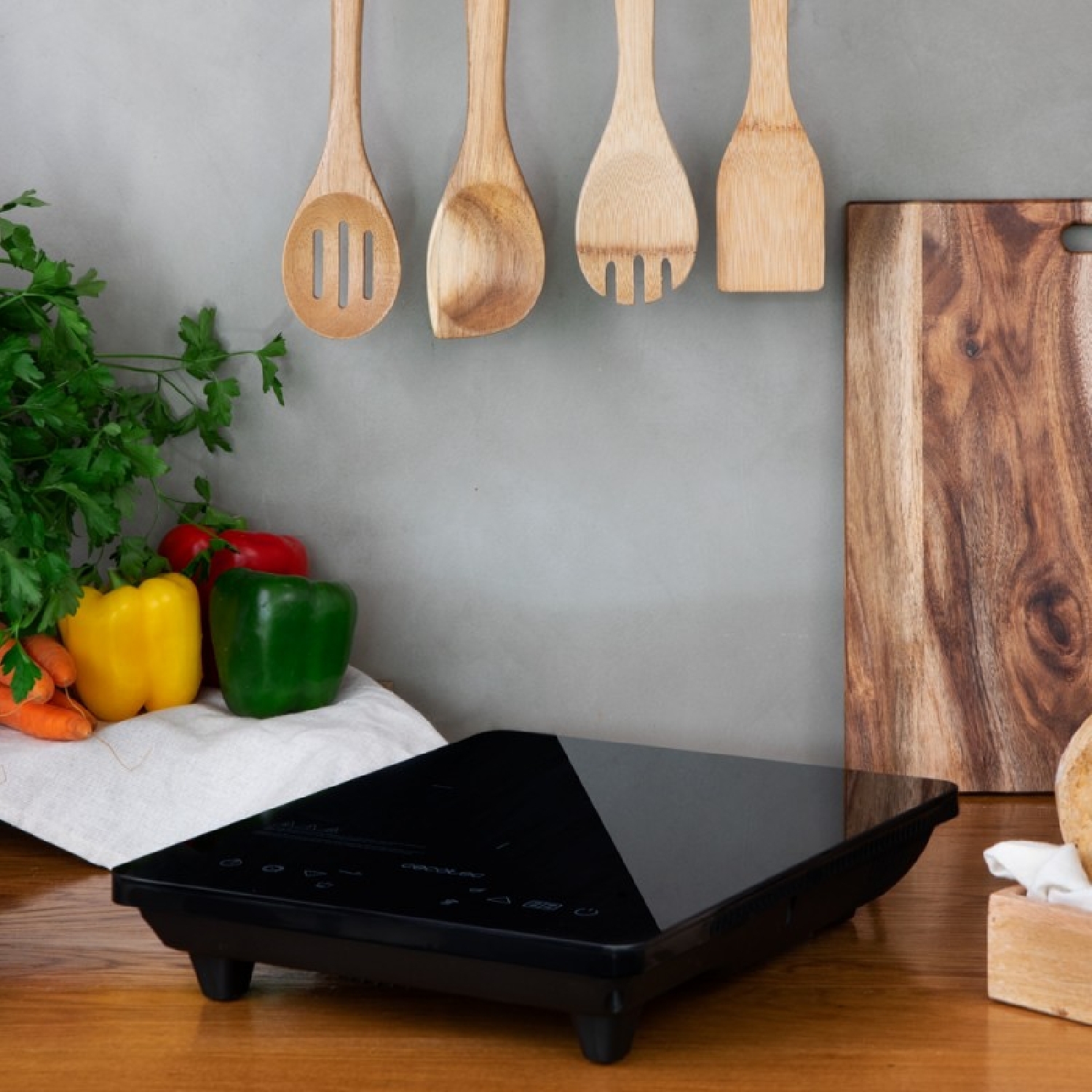 Placa De Inducción Full Crystal Onyx (Color Negro) - Imagen 2