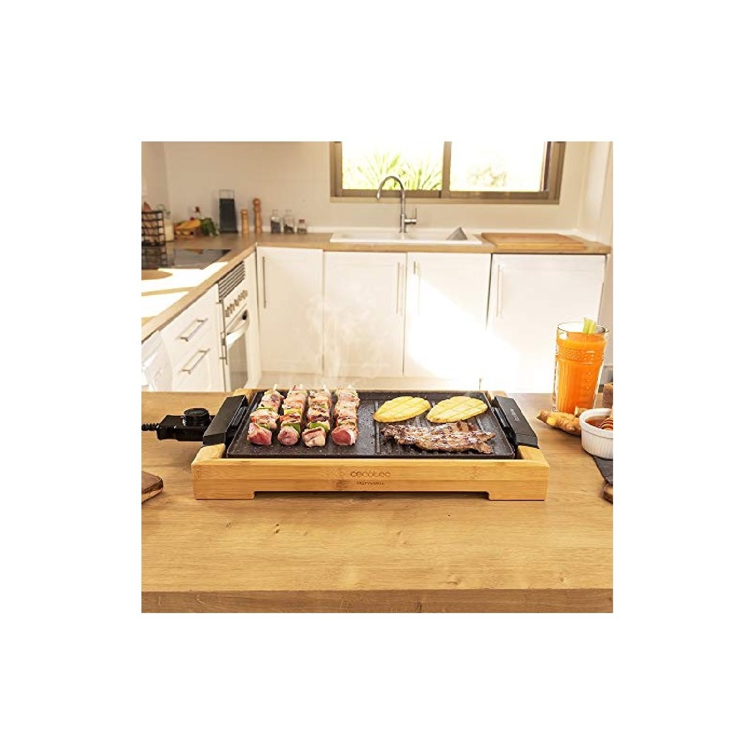 Plancha De Cocina Tasty&Grill 2000 Bamboo Mixstone - Imagen 4