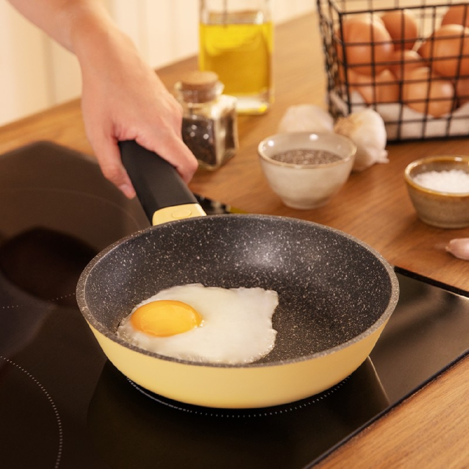 Set de Sartenes Polka Experience 20-24-28 Bucket Set Vulcano - Imagen 2