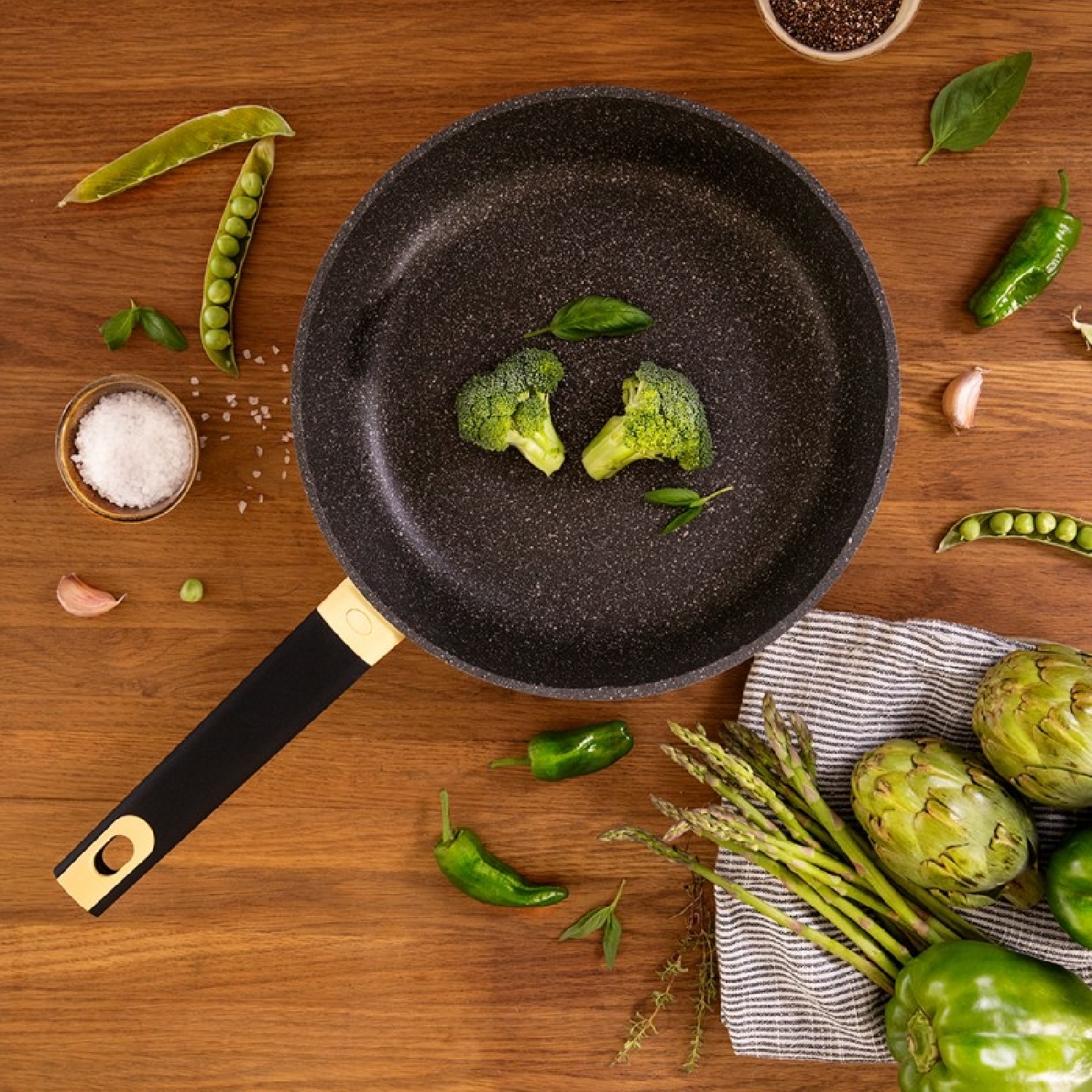 Set de Sartenes Polka Experience 20-24-28 Bucket Set Vulcano - Imagen 3