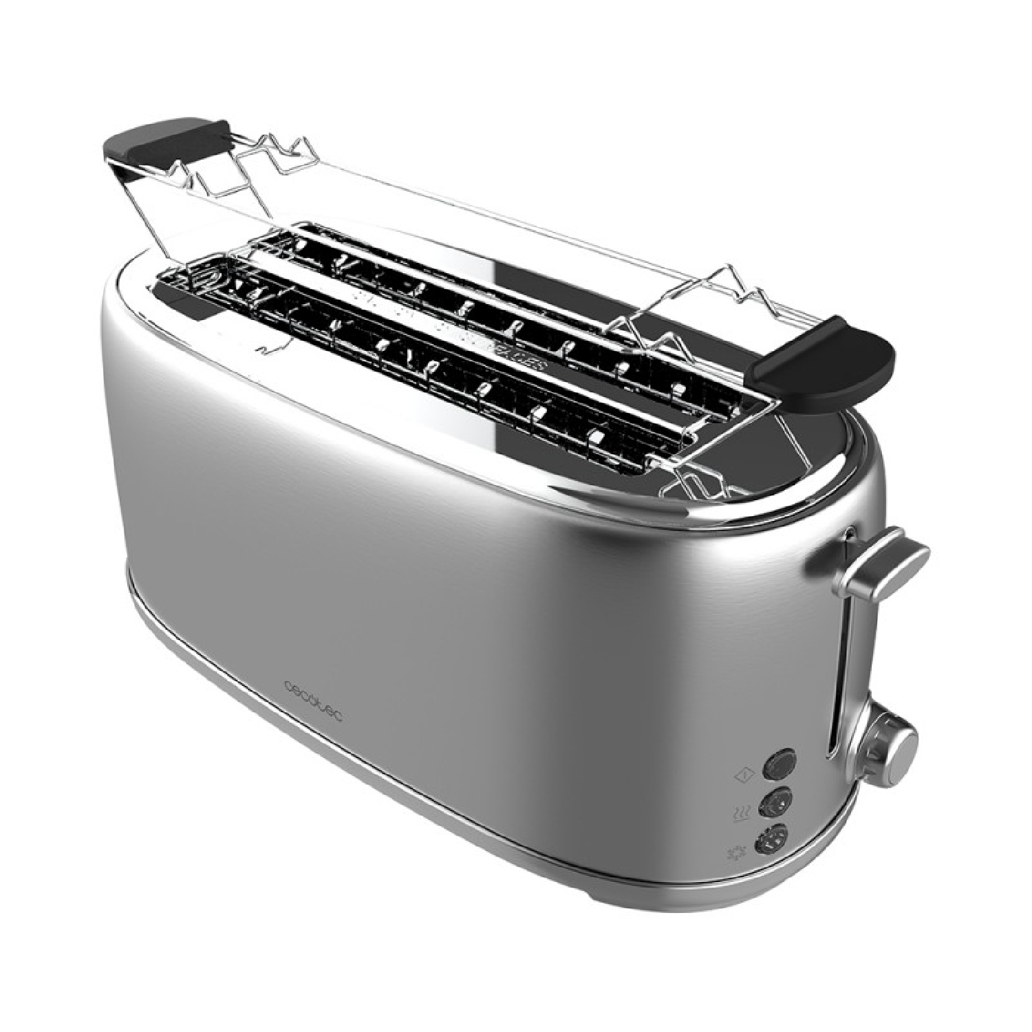 Tostador Vertical Toast&Taste 1600 Retro Double Inox - Imagen 2
