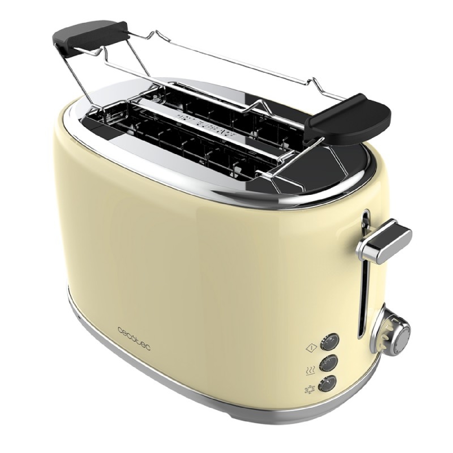 Tostador Vertical Toast&Taste 1000 Retro Double Beige