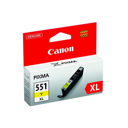 CARTUCHO ORIGINAL CANON CLI-551XL Y AMARILLO