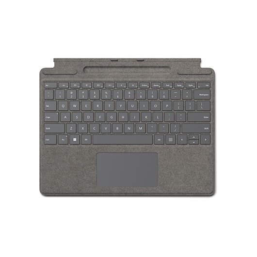 TECLADO MICROSOFT SURFACE TYPE COVER PRO 8 PLATA