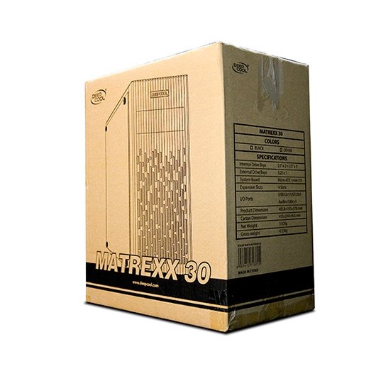 TORRE M-ATX DEEPCOOL MATREXX 30 NEGRO - Imagen 6