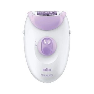 DEPILADORA SILK-EPIL BRAUN 3  3170 BLANCO/VIOLETA