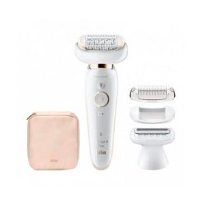 DEPILADORA SILK-EPIL BRAUN 9 9-002 FLEX SENSOSMART BLANCO