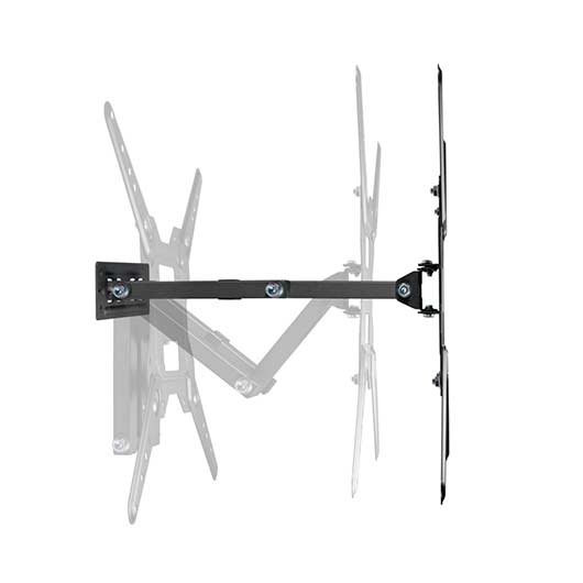 SOPORTE PARED TV/MON AISENS 23-55 3 PIVOTES NEGRO - Imagen 3