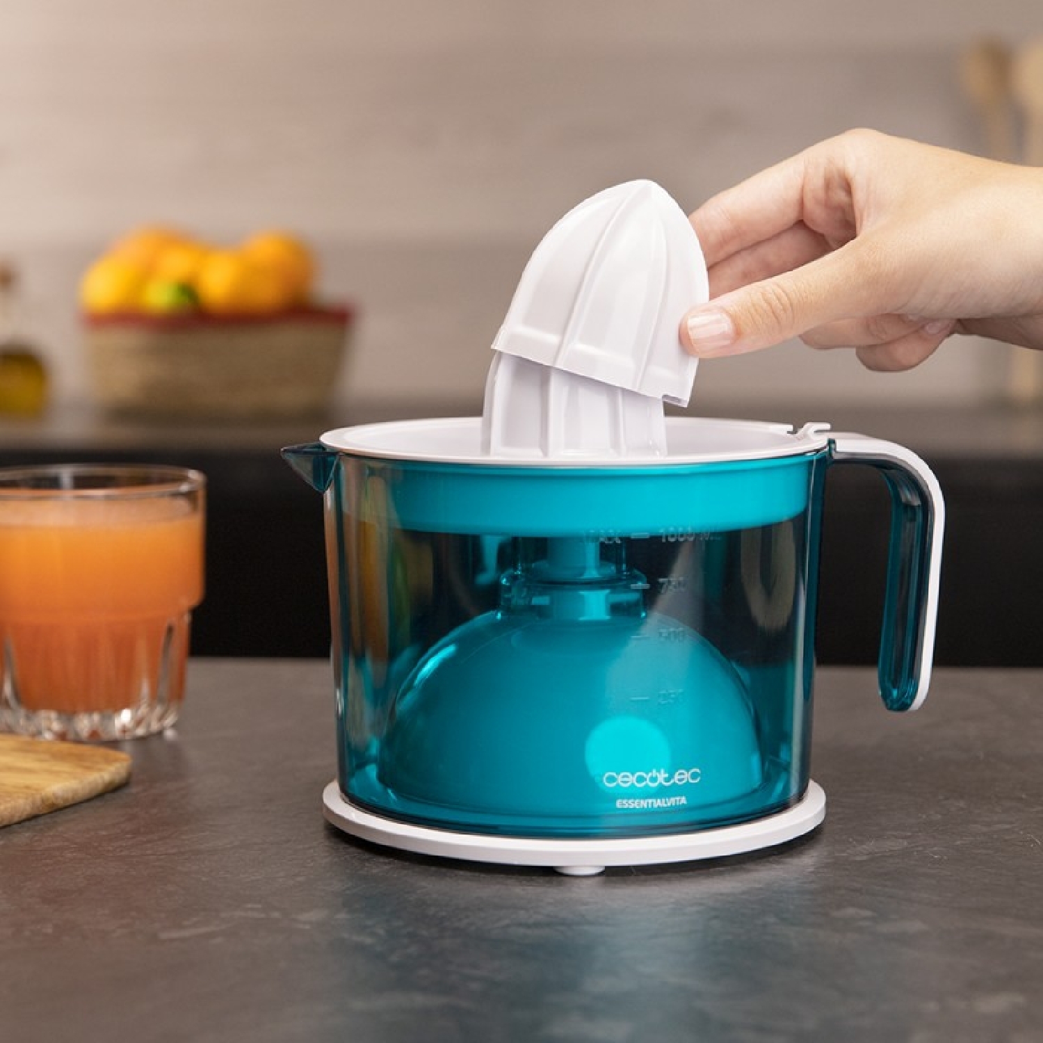 Exprimidor Eléctrico Essentialvita Adjust White - Imagen 4