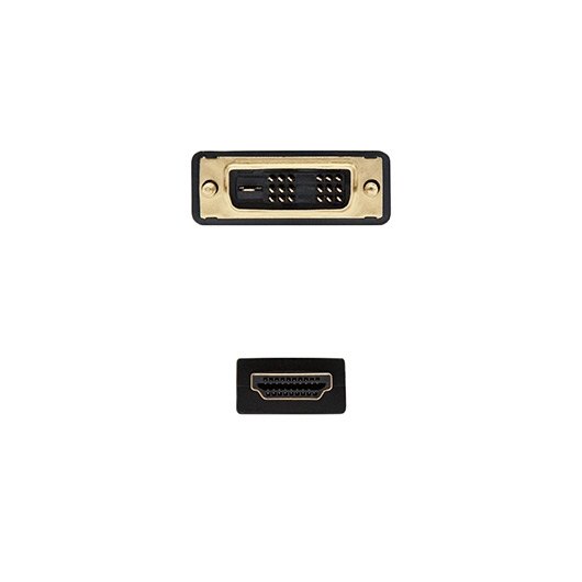 CABLE DVI A HDMI DVI18+1/M-HDMI A/M 1.8M NANOCABLE - Imagen 3