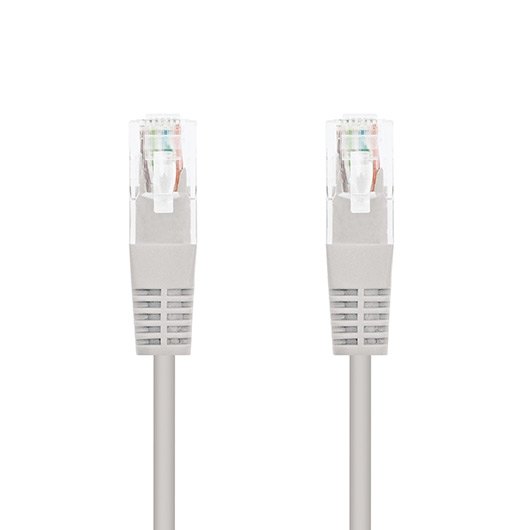 CABLE RED UTP CAT5E RJ45 NANOCABLE 1M