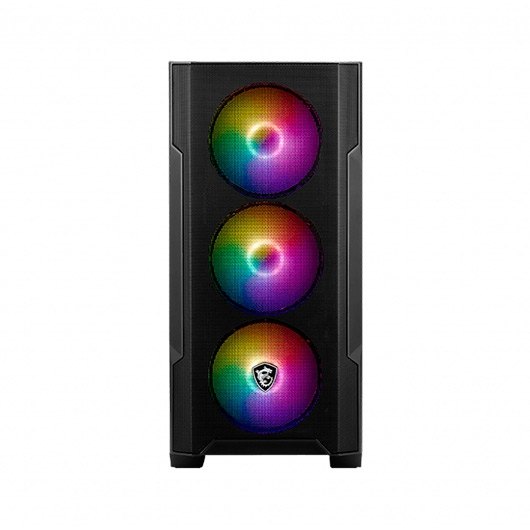 TORRE M-ATX MSI MAG FORGE M100A RGB NEGRO - Imagen 3