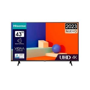 TELEVISIÓN DLED 43  HISENSE 43A6K SMART TV UHD