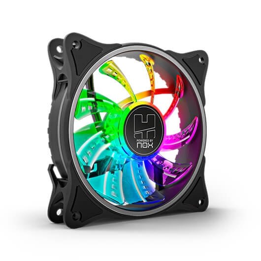 VENTILADOR 120X120 NOX HUMMER A-FAN ARGB - Imagen 3