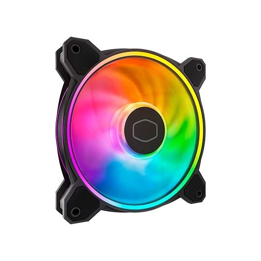 VENTILADOR 120X120 COOLER MASTER MF120 HALO2 ARGB - Imagen 2