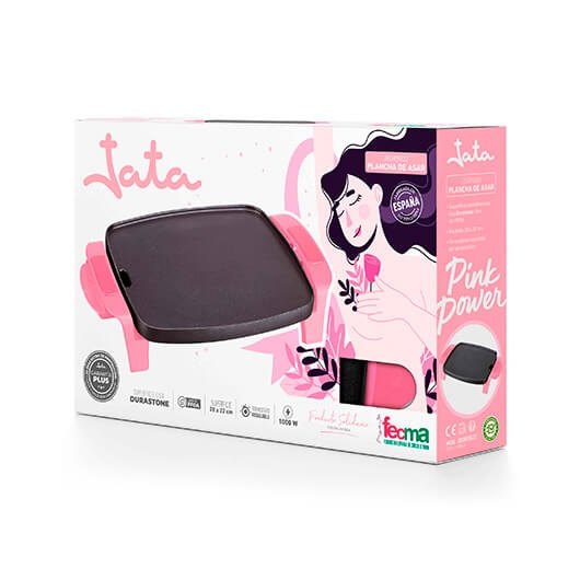 PLANCHA DE ASAR ELECT.JATA HOGAR EDC.CANCER MAMA - Imagen 2
