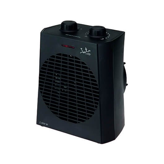 TERMOVENTILADOR VERTICAL JATA TV74 NEGRO
