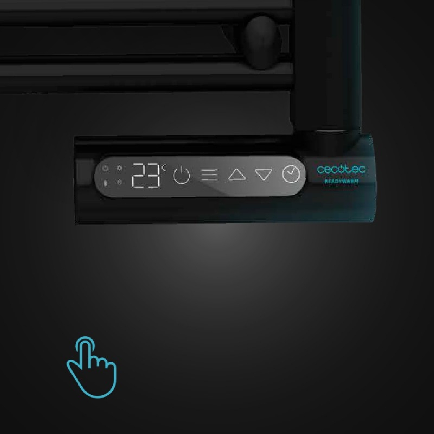 Toallero eléctrico Ready Warm 9100 Smart Towel Black - Imagen 4