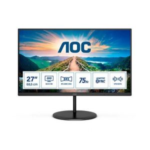 MONITOR LED 27  AOC Q27V4EA NEGRO