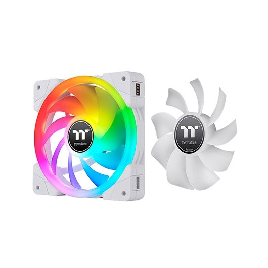 VENTILADOR 120X120 THERMALTAKE SWAFAN EX12 RGB W PACK 3U - Imagen 2