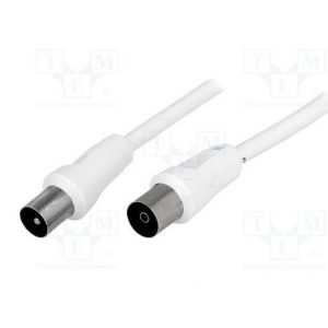 CABLE ANTENA TV COAXIAL LOGILINK CA1060 1.5M