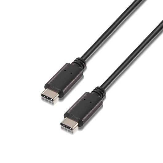CABLE USB(C) 2.0 A USB(C) 2.0 AISENS 1M NEGRO - Imagen 2