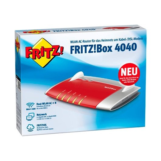 WIRELESS ROUTER AVM FRITZ!BOX 4040 - Imagen 4