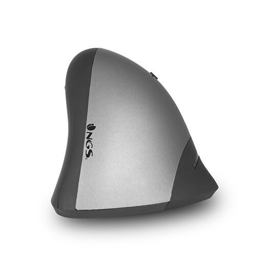 RATÓN ERGONÓMICO NGS EVO ZEN WIRELESS GRIS - Imagen 2