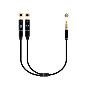 CABLE AUDIO 1XJACK-3.5 A 2XJACK-3.5 0.3M NANOCABLE