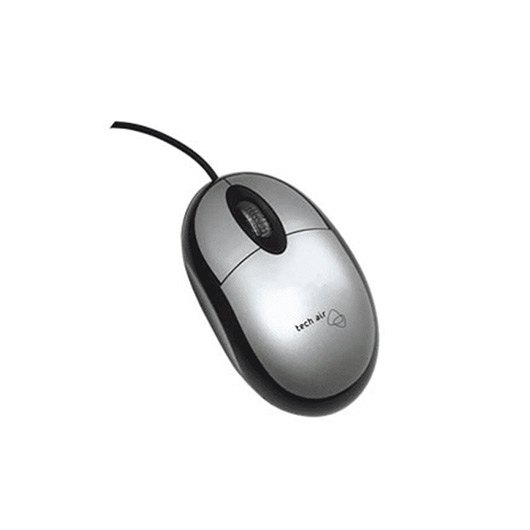 RATÓN ÓPTICO TECHAIR XM301BV2 PLATA/NEGRO