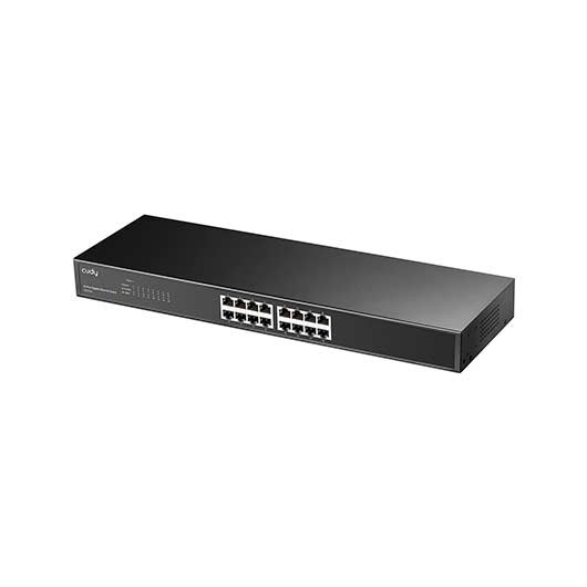 HUB SWITCH 16 PTOS CUDY GS1016 RACK MOUNTABLE - Imagen 3