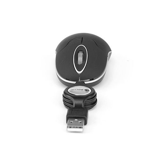 RATÓN ÓPTICO NGS SIN BLACK RETRACTIL - Imagen 3