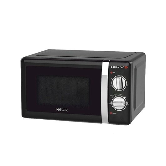 MICROONDAS HAEGER SOUS-CHEF 20 NEGRO